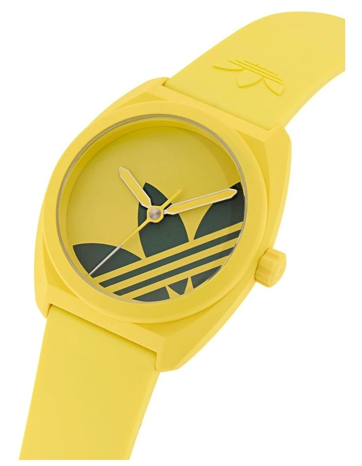 Project Three 42mm Watch in Yellow AOST25542 image 3