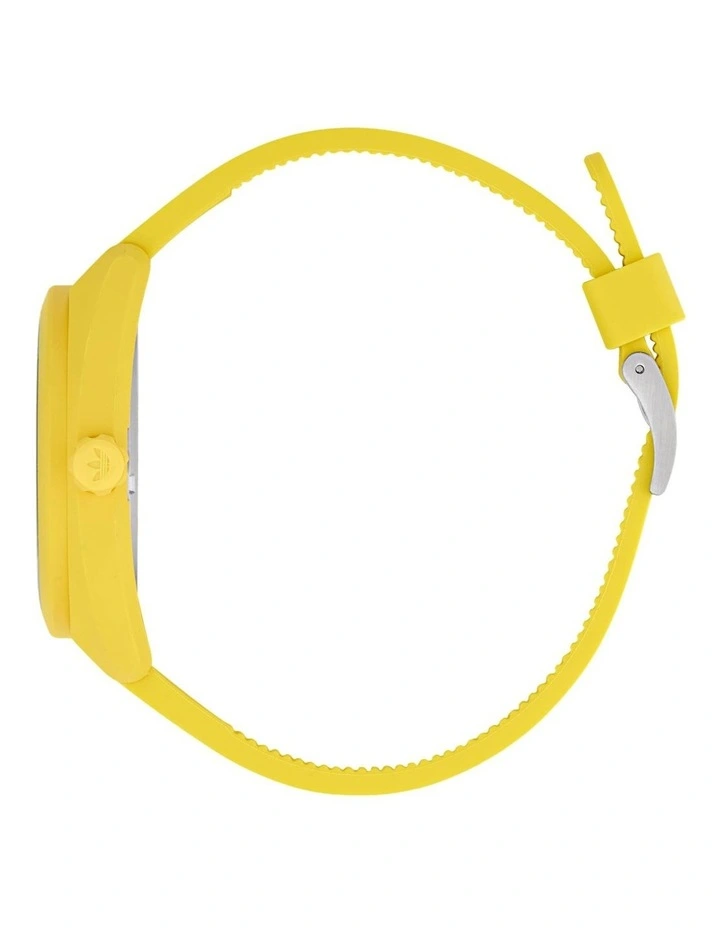 Project Three 42mm Watch in Yellow AOST25542 image 5