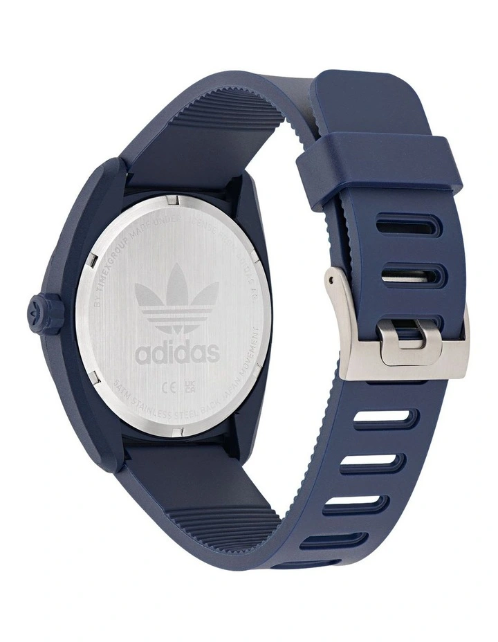 Project Three 42mm Watch in Blue AOST25545 image 4