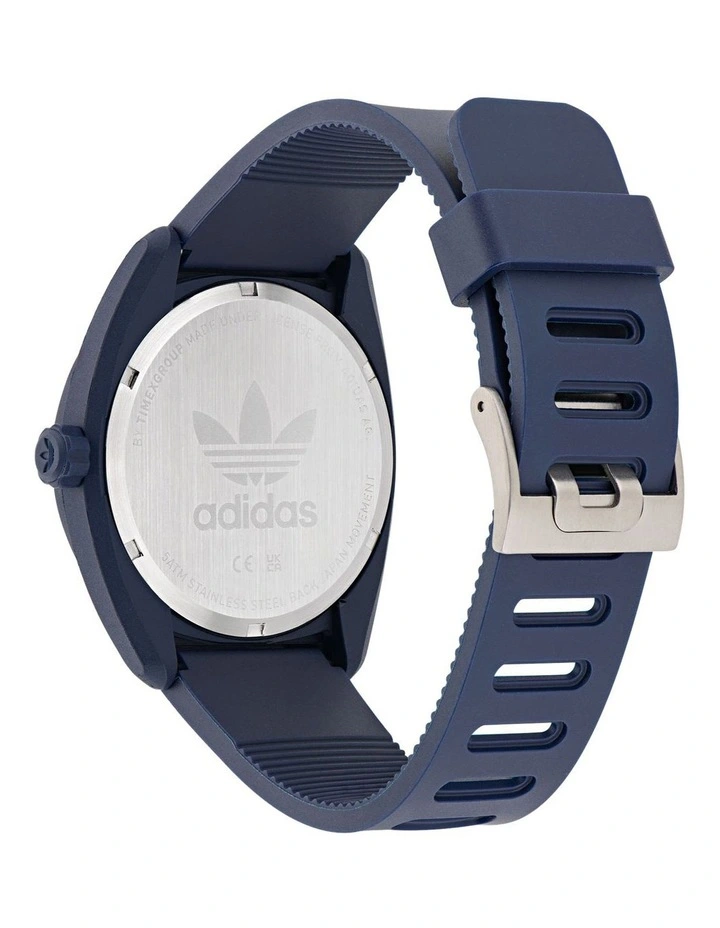 Project Three 42mm Watch in Blue AOST25545 image 4