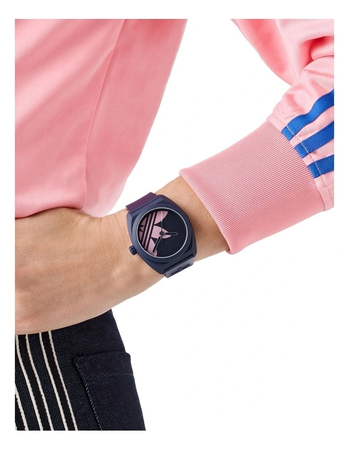 Project Three 42mm Watch in Blue AOST25545 image 6