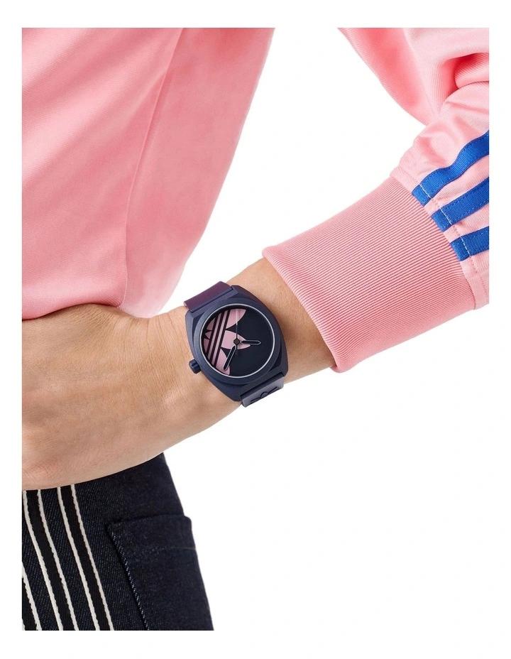 Project Three 42mm Watch in Blue AOST25545 image 6