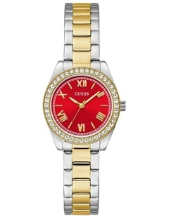 Ladies 2-Tone Analogue Watch in Duotone