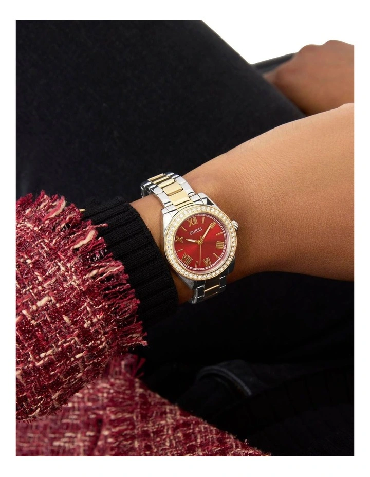 Ladies 2-Tone Analogue Watch in Duotone image 7