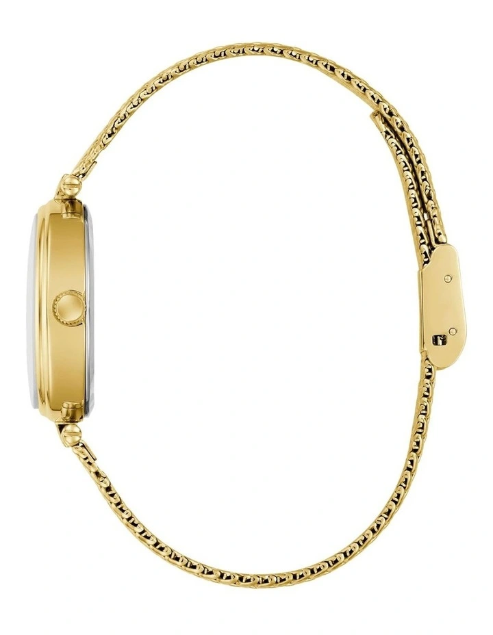 Ladies Gold Tone Analogue Watch image 3