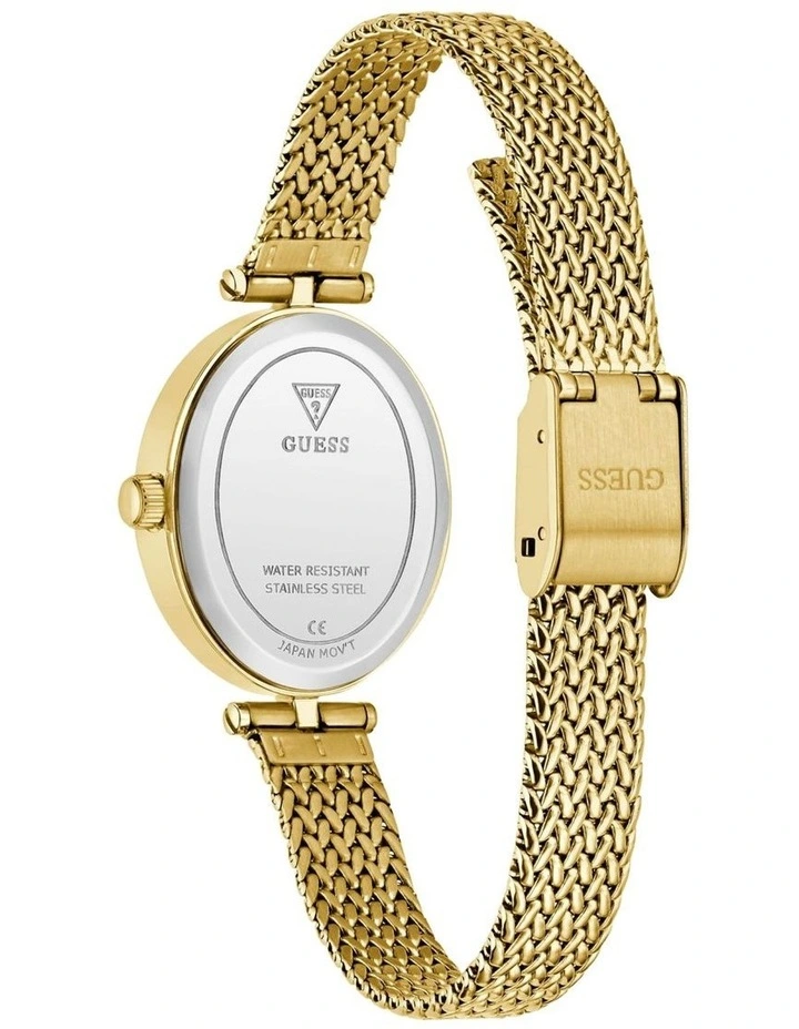 Ladies Gold Tone Analogue Watch image 6