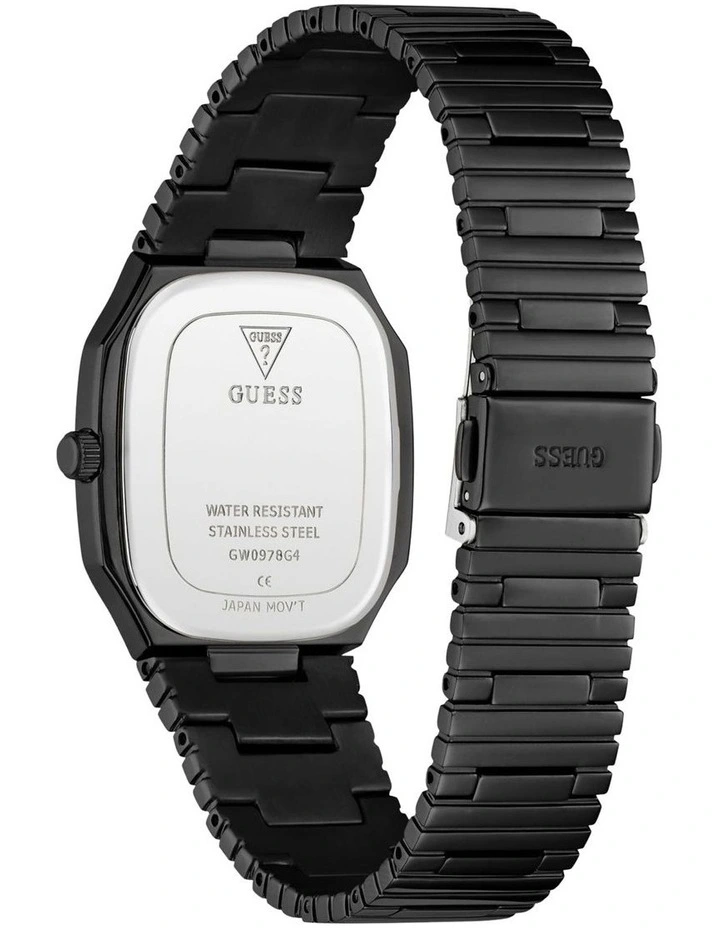 Mens Black Date Watch image 6