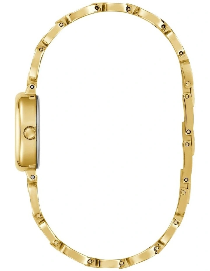 Ladies Gold Tone Analogue Watch image 3