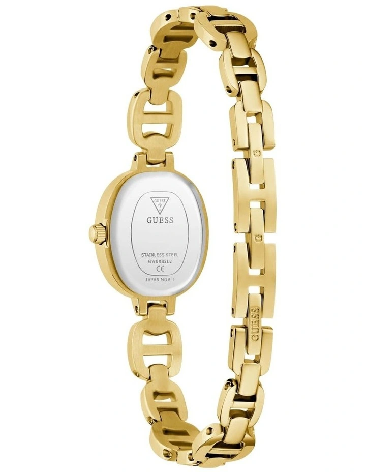 Ladies Gold Tone Analogue Watch image 6