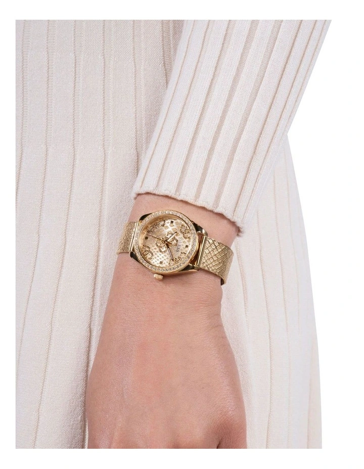 Ladies Analogue Watch in Gold image 2