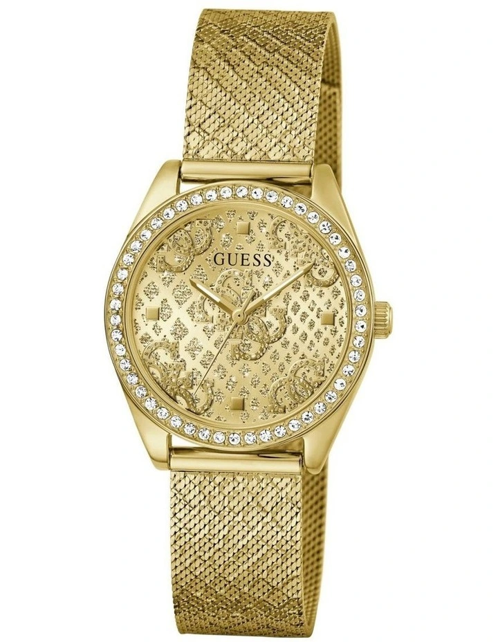 Ladies Analogue Watch in Gold image 4
