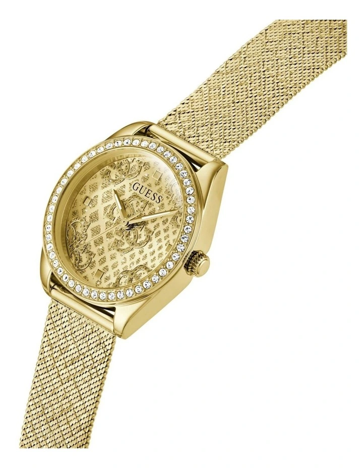Ladies Analogue Watch in Gold image 5