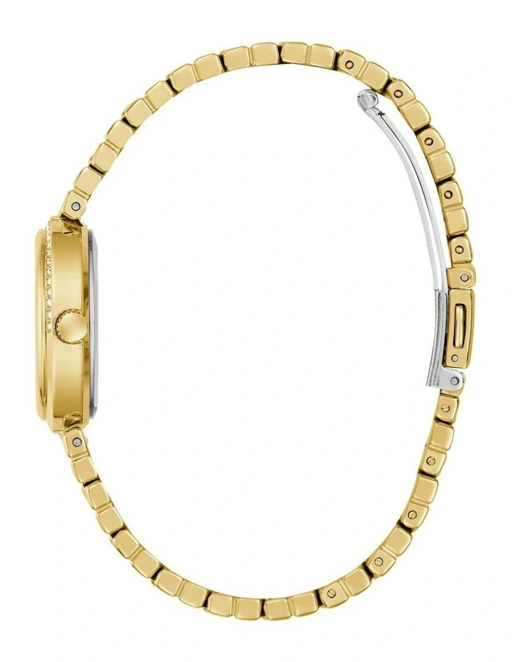 Ladies Analogue Watch in Gold image 6