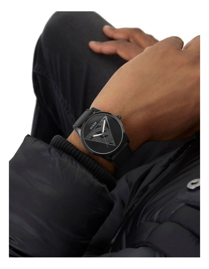 Mens Analogue Watch in Black image 7