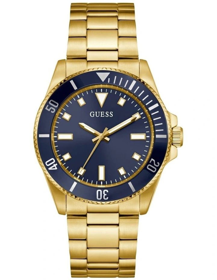 Mens Analogue Watch in Gold image 1