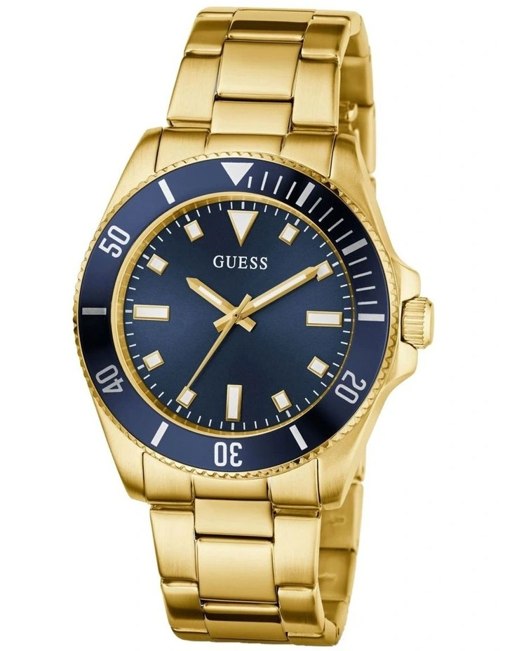 Mens Analogue Watch in Gold image 4