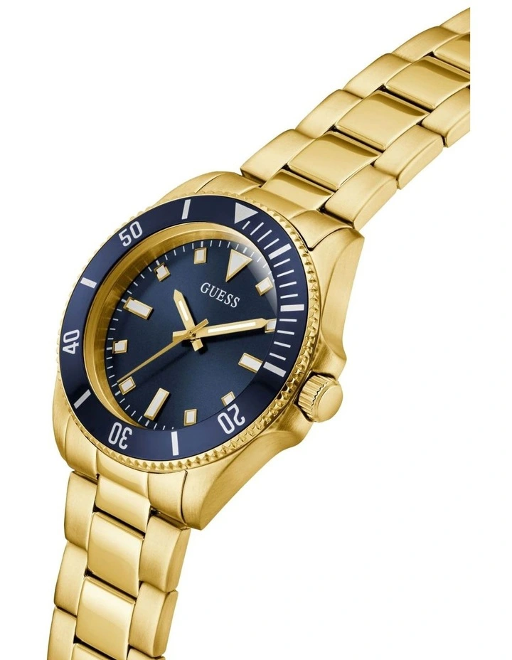 Mens Analogue Watch in Gold image 5