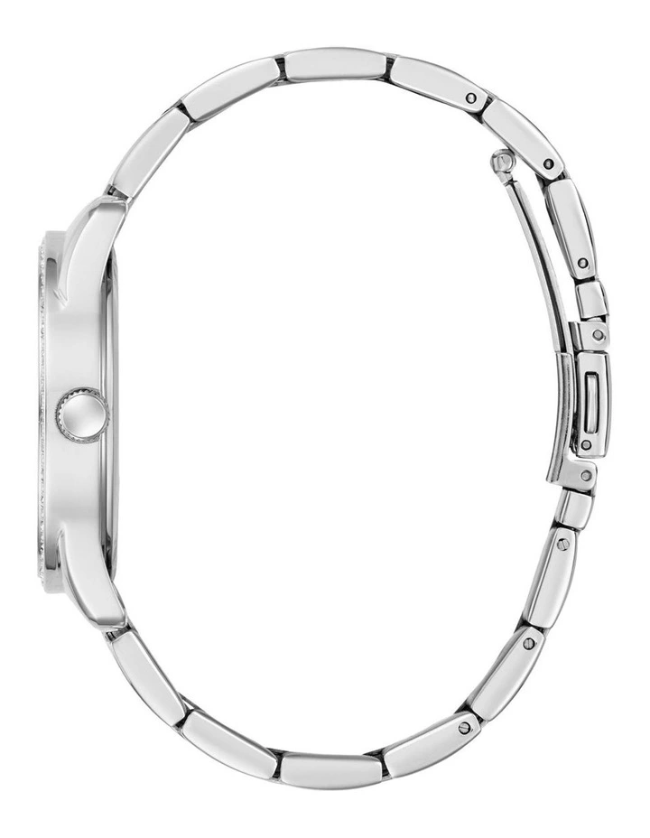 Ladies Tone Analogue Watch in Silver image 3