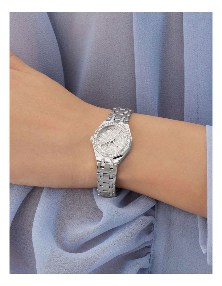 Ladies Analogue Watch in Silver image 2