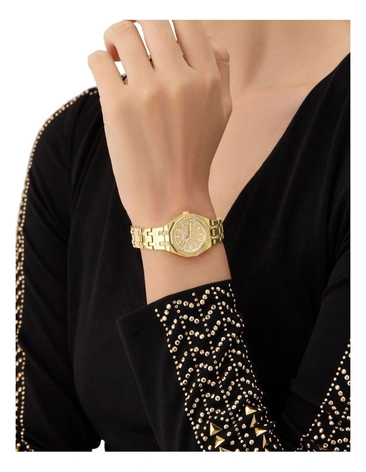 Ladies Analogue Watch in Gold image 2