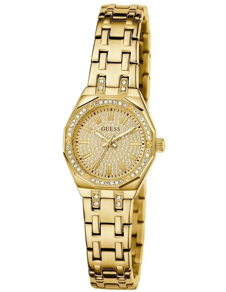 Ladies Analogue Watch in Gold image 4