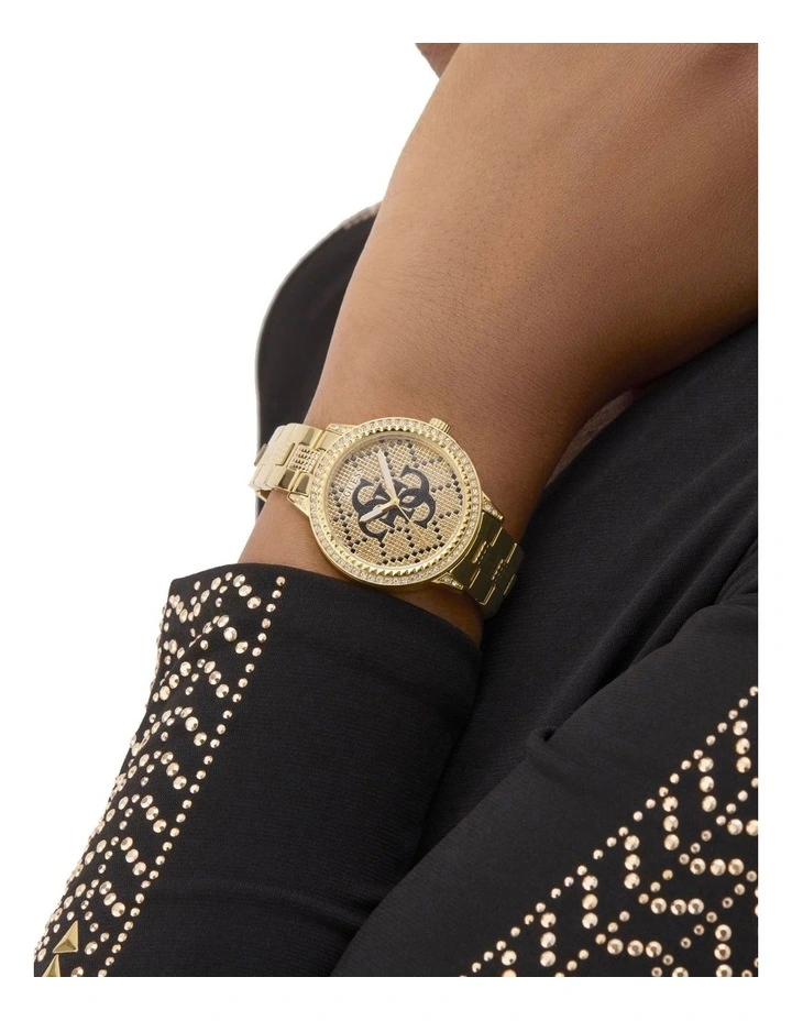Ladies Analogue Watch in Gold image 2