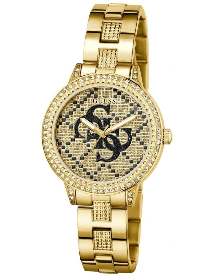 Ladies Analogue Watch in Gold image 4