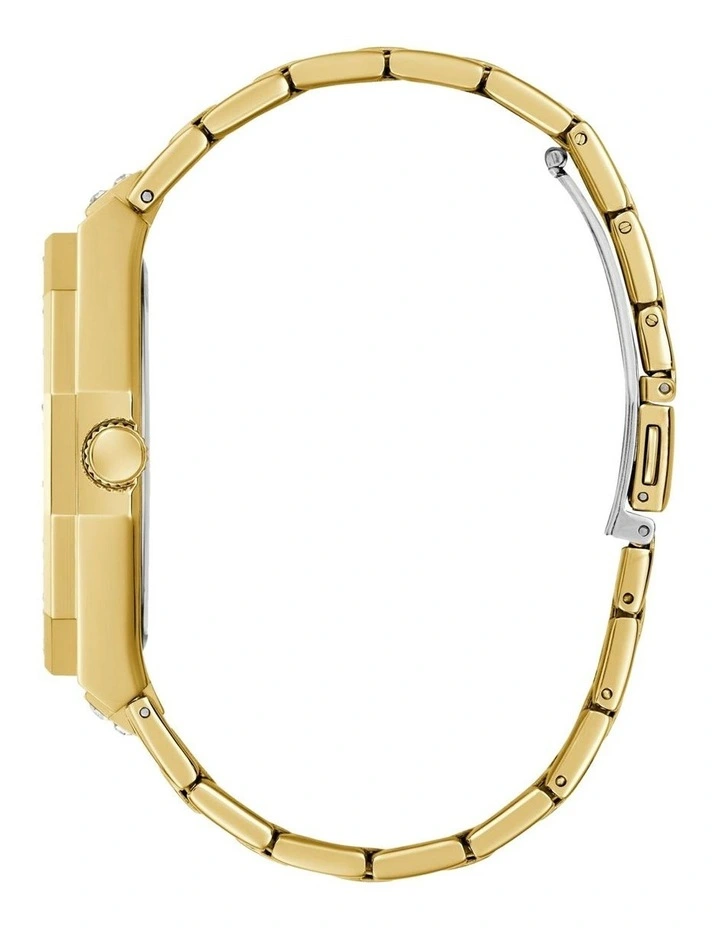 Mens Multi-function Watch in Gold image 3