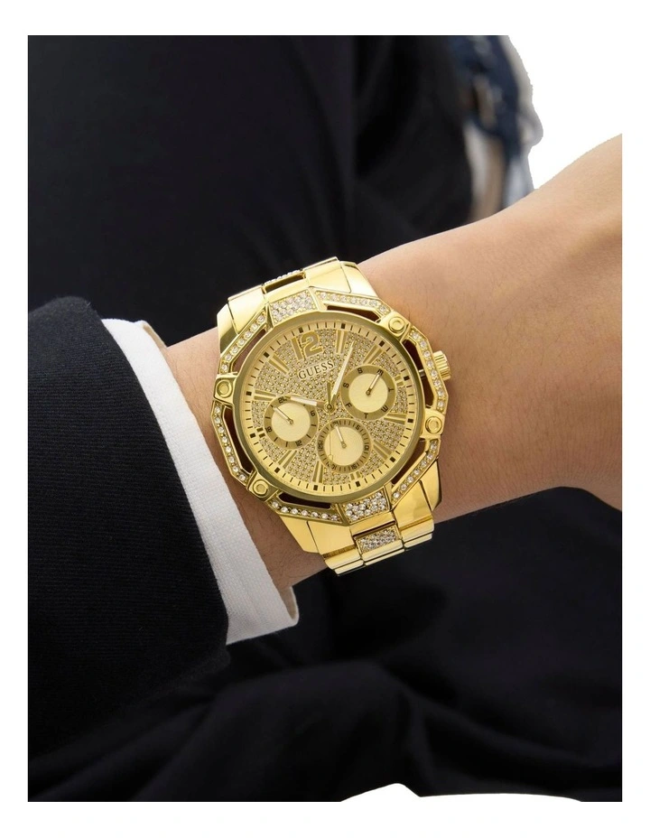 Men's Multi-function Watch in Gold image 7