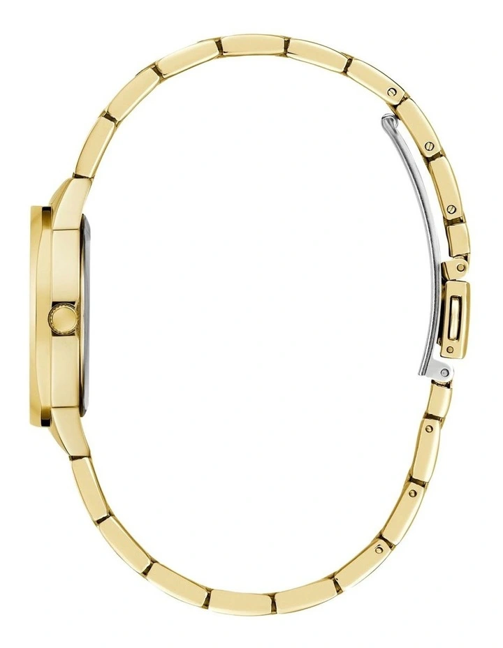 Gold-Tone Crystal Bezel Women's Watch image 3