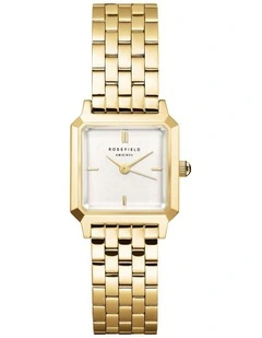 The Boxelle Bracelet Watch in Gold