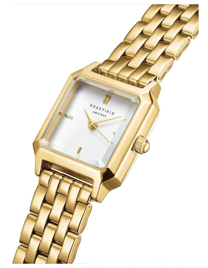 The Boxelle Bracelet Watch in Gold image 3