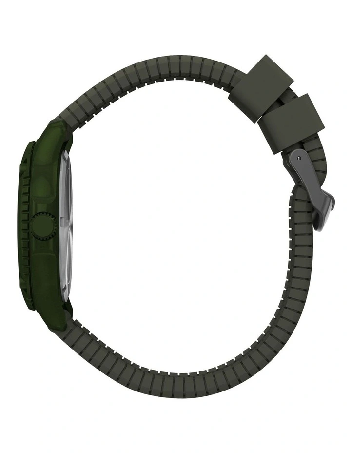 Expedition Timberline Silicone Strap Watch 42mm in Green image 2