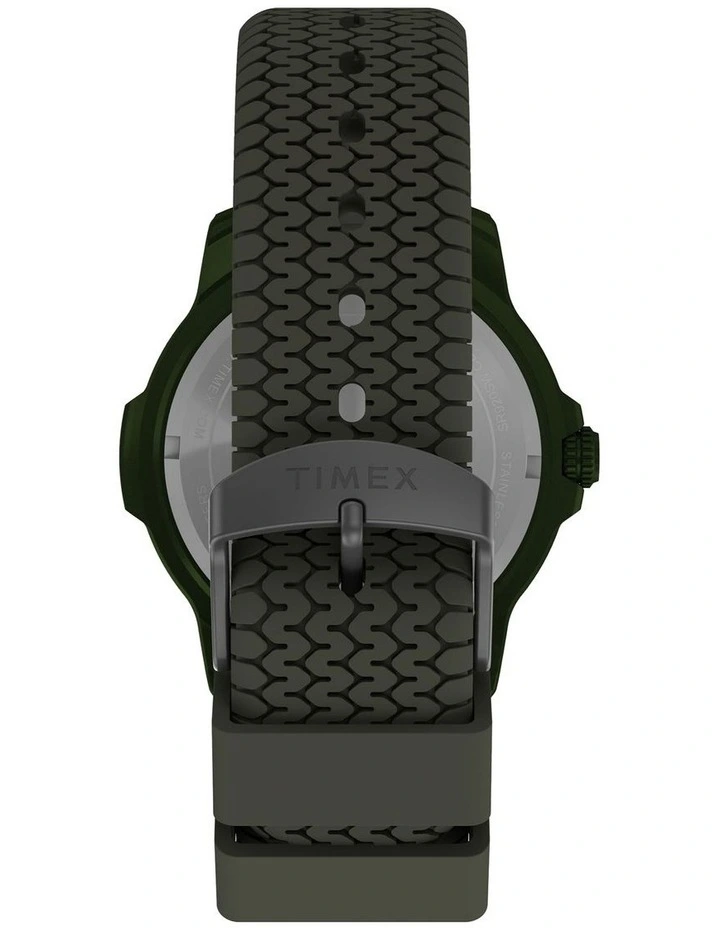 Expedition Timberline Silicone Strap Watch 42mm in Green image 3