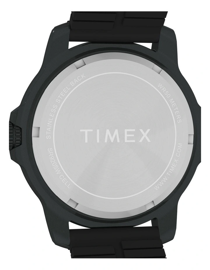 Expedition Timberline Silicone Strap Watch 42mm in Black image 4