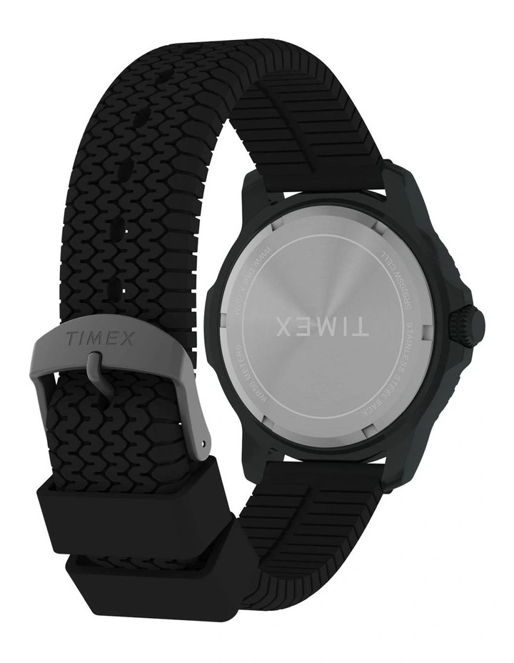 Expedition Timberline Silicone Strap Watch 42mm in Black image 5