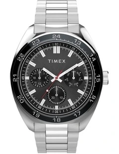 Weston Stainless Steel Bracelet Watch 45mm in Silver