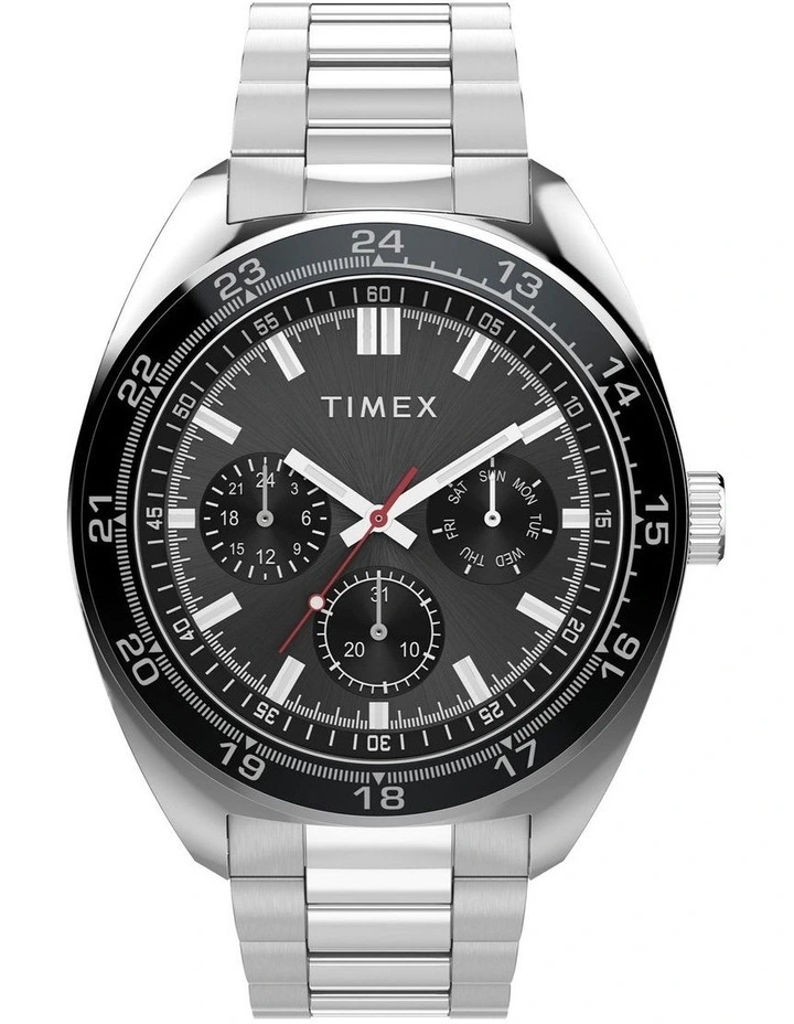 Weston Stainless Steel Bracelet Watch 45mm in Silver image 1