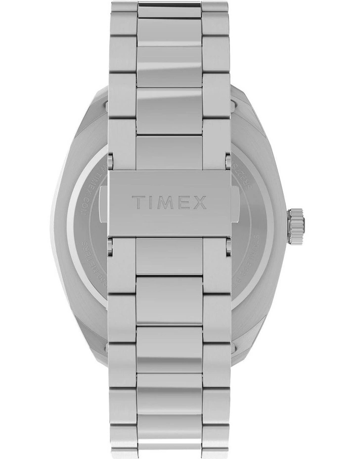 Weston Stainless Steel Bracelet Watch 45mm in Silver image 3