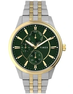 Chicago Stainless Steel Bracelet Watch 45mm in Duotone