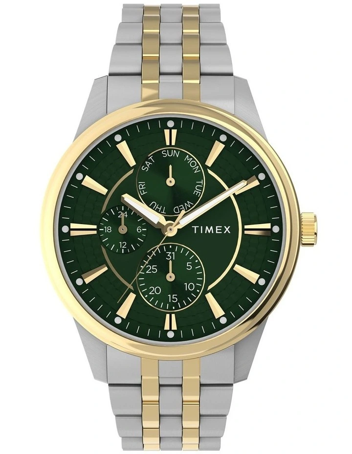 Chicago Stainless Steel Bracelet Watch 45mm in Duotone image 1
