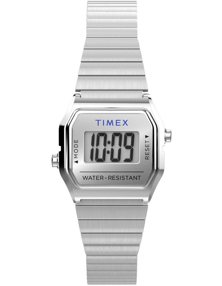 Teeny Tiny Stainless Steel Bracelet Watch 20mm in Silver image 1