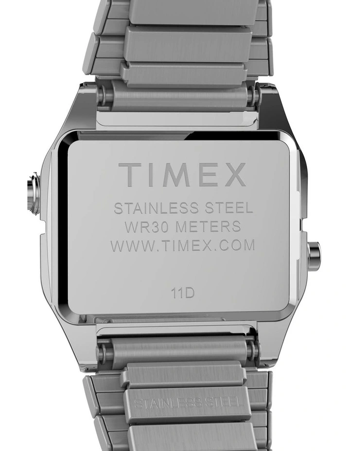 Teeny Tiny Stainless Steel Bracelet Watch 20mm in Silver image 4