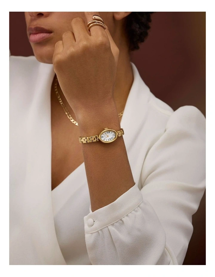 Cavatina Stainless Steel Bracelet Watch 19mm in Gold image 2