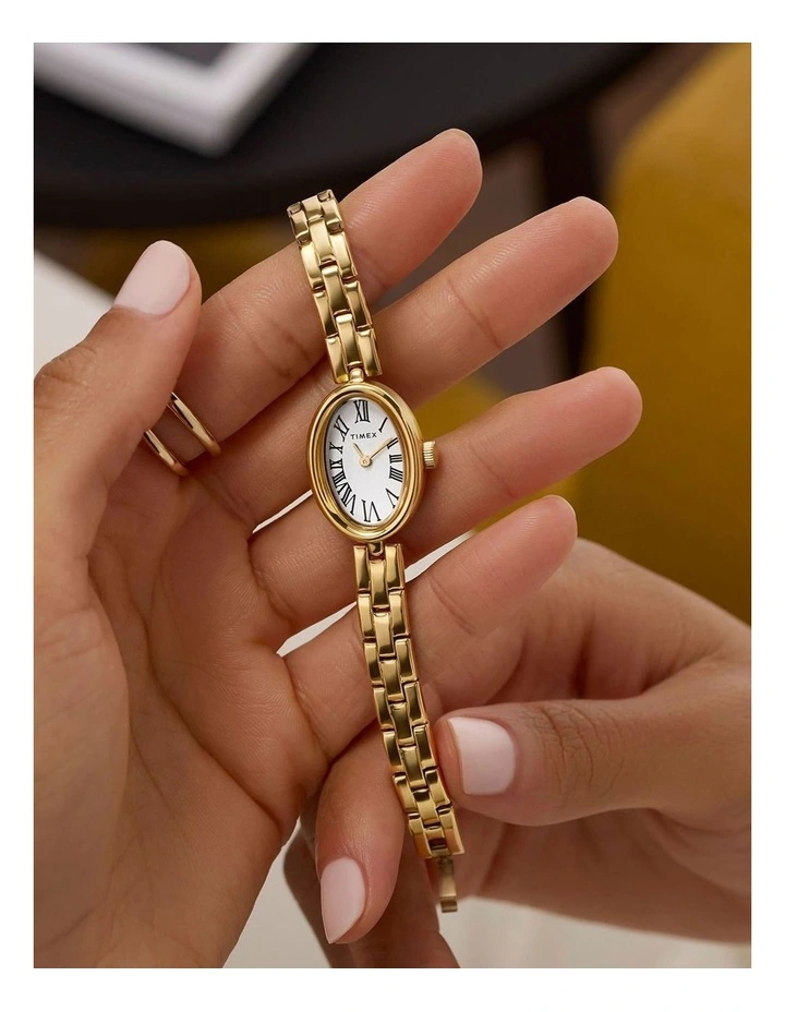Cavatina Stainless Steel Bracelet Watch 19mm in Gold image 7
