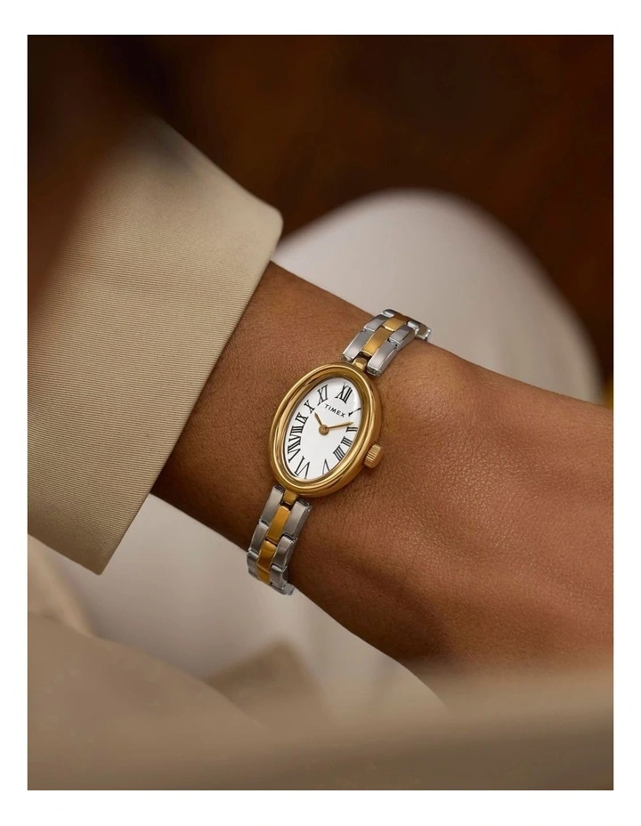 Cavatina Stainless Steel Bracelet Watch 19mm in Duotone image 2