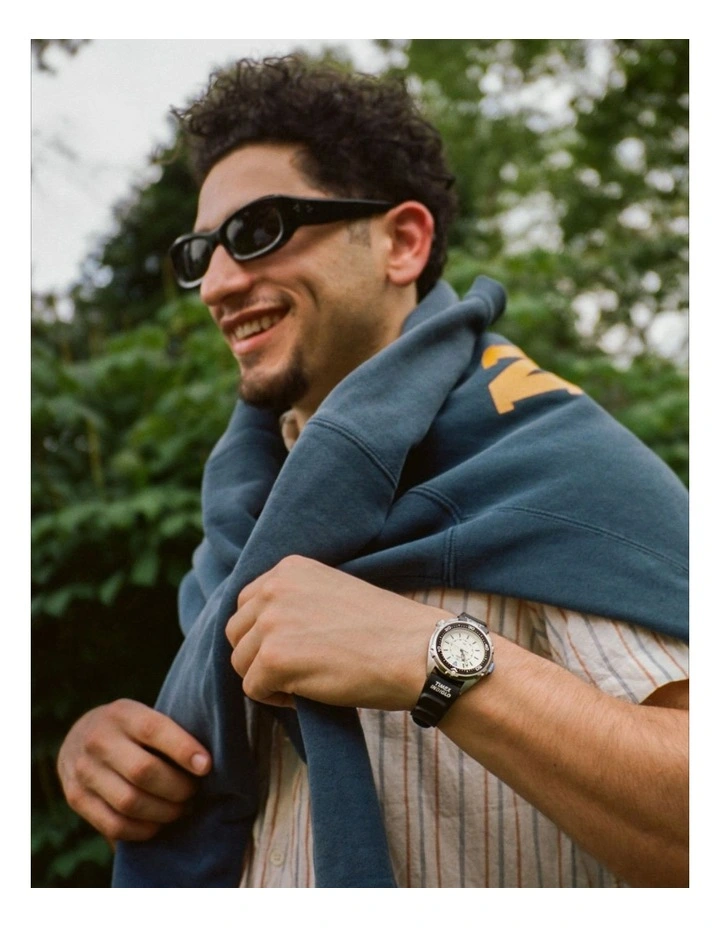 Dimepiece Silicone Strap Watch 36mm in Black image 2