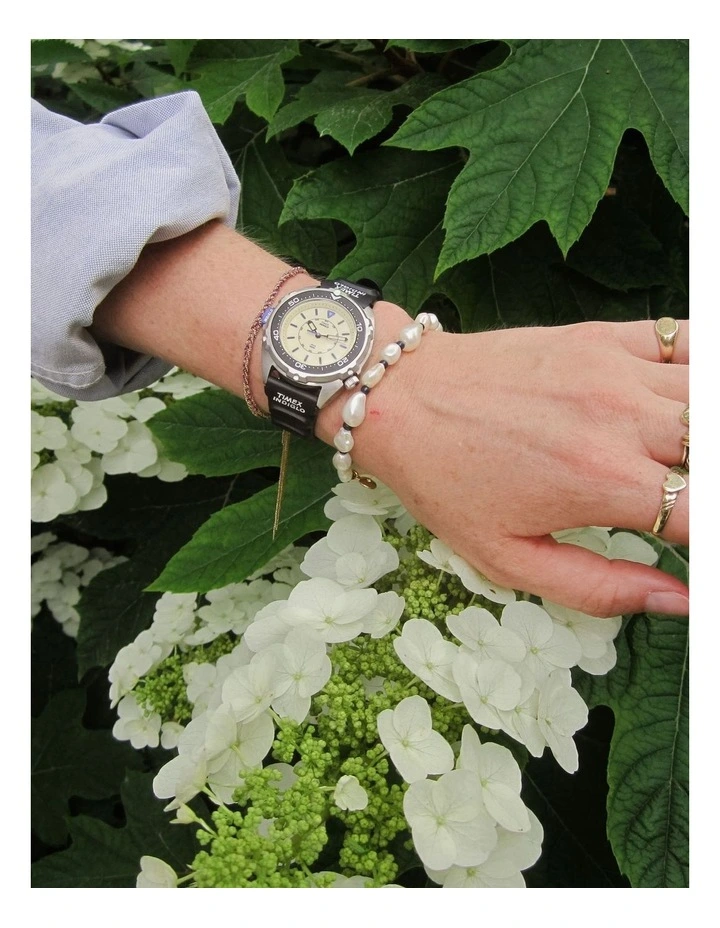 Dimepiece Silicone Strap Watch 36mm in Black image 5