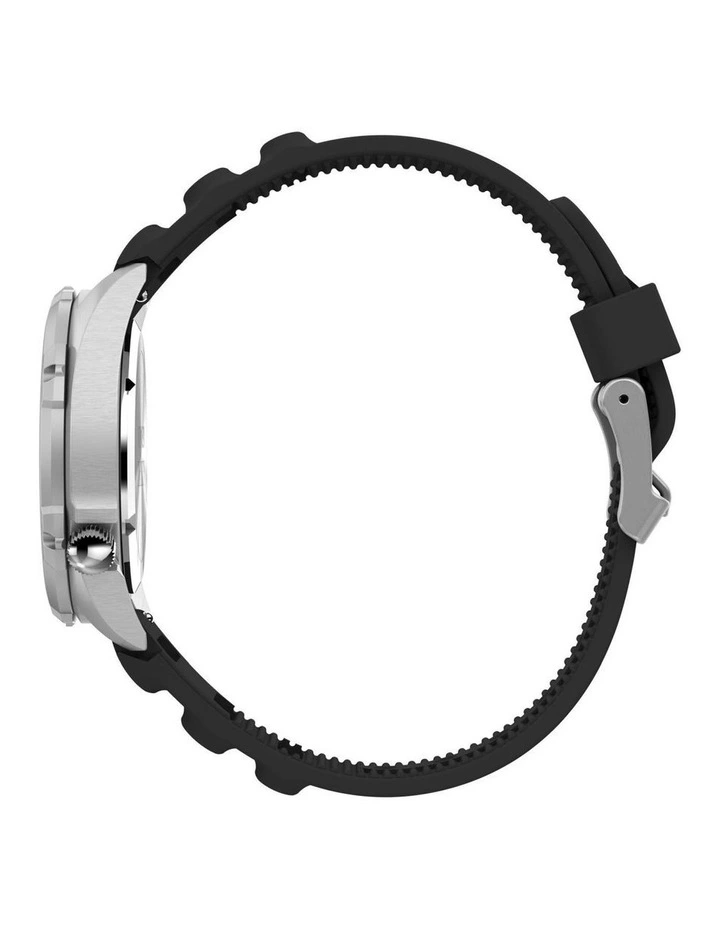 Dimepiece Silicone Strap Watch 36mm in Black image 6