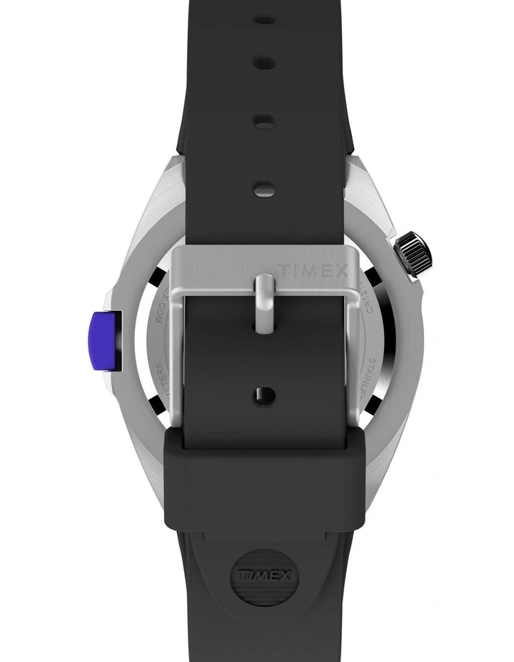 Dimepiece Silicone Strap Watch 36mm in Black image 7